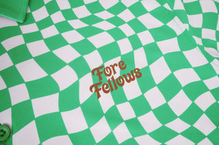 Fore Fellows Warped Checkers Polo