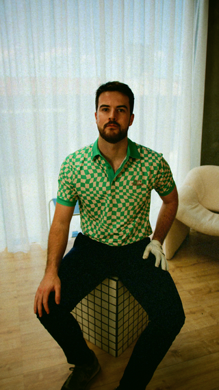 Fore Fellows Warped Checkers Polo