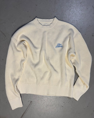 Cream Fisherman’s knit