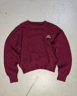 The Parquet Square Knit Sample