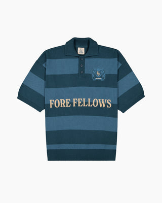 Striped Knit Polo