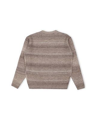 Mohair Gradient Knit Sweater