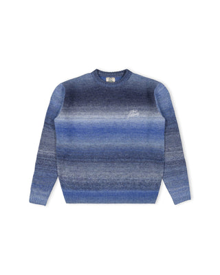 Mohair Gradient Knit Sweater