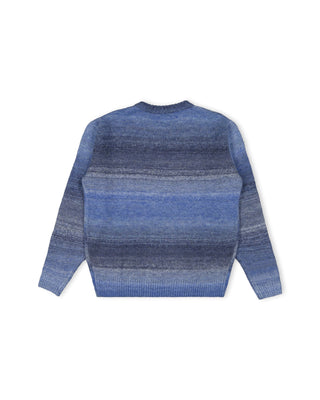 Mohair Gradient Knit Sweater